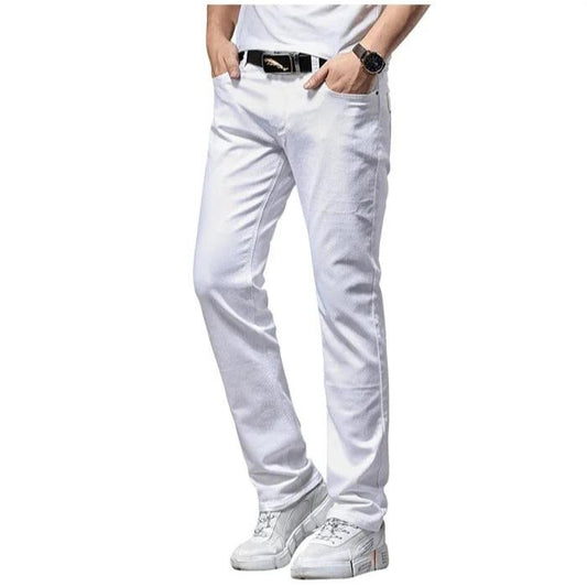 Miesten Classic White Slim Fit farkut