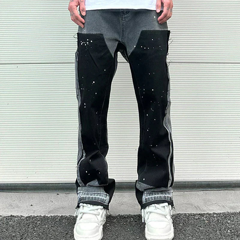 Miesten Farkut Retro Mukava Korkealaatuinen Denim