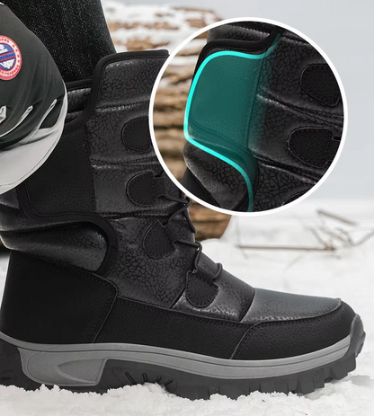 Miesten High Top Winter Plush Saappaat