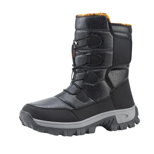 Miesten High Top Winter Plush Saappaat