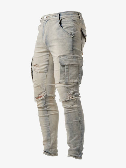 Miesten Lajihousut Moderni Slim Fit Korkealaatuinen Puuvilla Elastaani