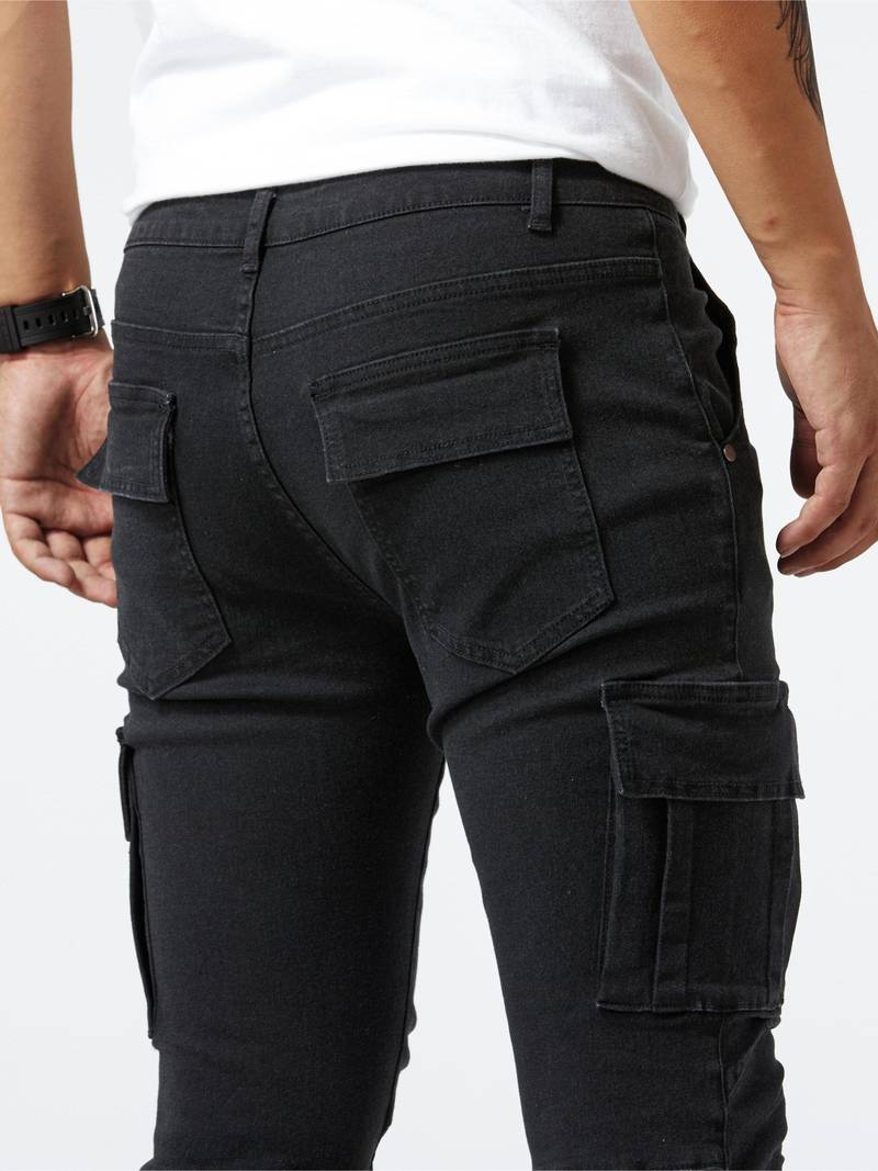Miesten Lajihousut Moderni Slim Fit Korkealaatuinen Puuvilla Elastaani