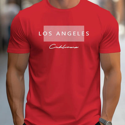 Miesten Los Angeles -graafinen T-paita