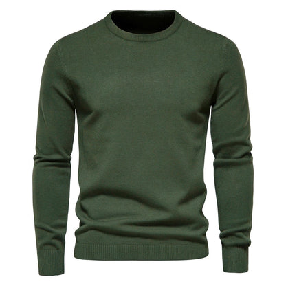 Miesten Paksu Slim Fit villapaita