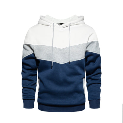 Miesten Patchwork Fleece Huppari