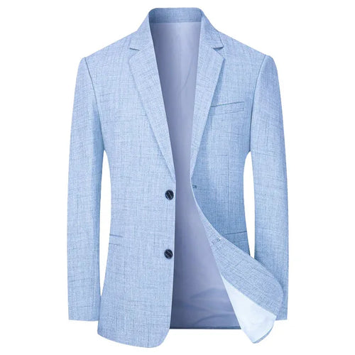Miesten Puku Blazer Ajaton Polyesteri