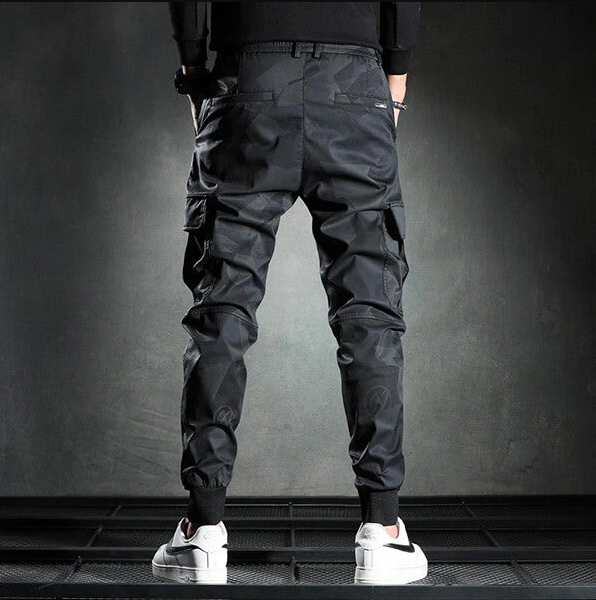 Miesten Slim Fit Housut Moderni Polyesteri Puuvilla