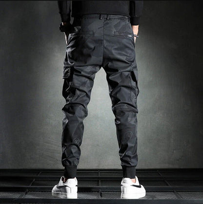Miesten Slim Fit Housut Moderni Polyesteri Puuvilla
