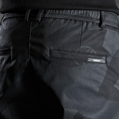 Miesten Slim Fit Housut Moderni Polyesteri Puuvilla