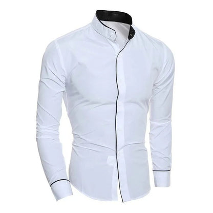 Miesten Slim Fit pitkähihainen pusero