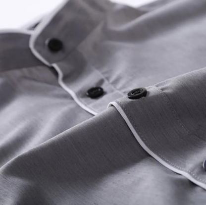 Miesten Slim Fit pitkähihainen pusero