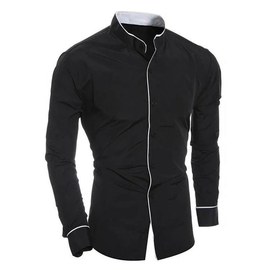 Miesten Slim Fit pitkähihainen pusero