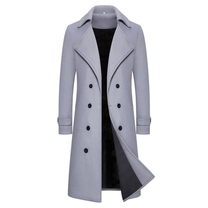 Miesten Slim Fit tuulitakki Trench takki