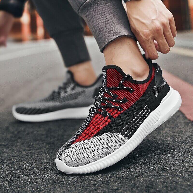Miesten Weave Mesh Sneakers
