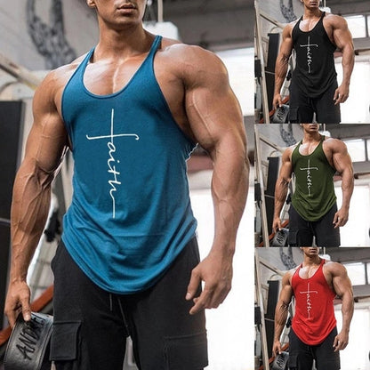 Miesten Workout Tank Top