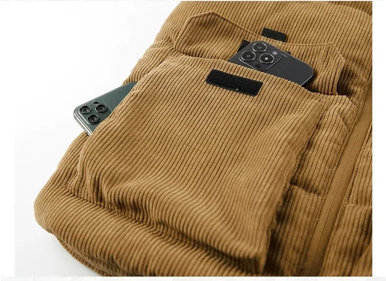 Miesten fleece toppaliivit lämmin liivi