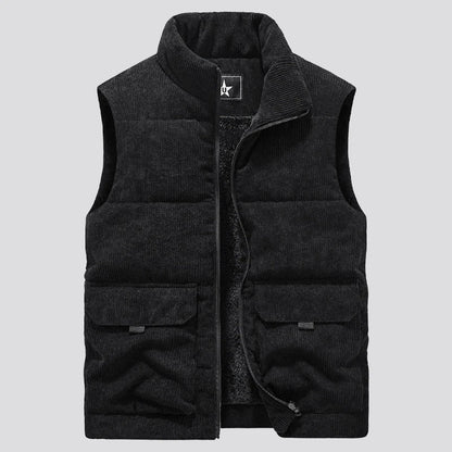 Miesten fleece toppaliivit lämmin liivi