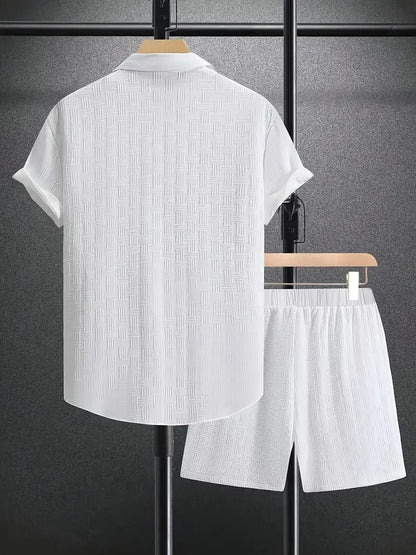 Miesten kaksoset jacquard-setit