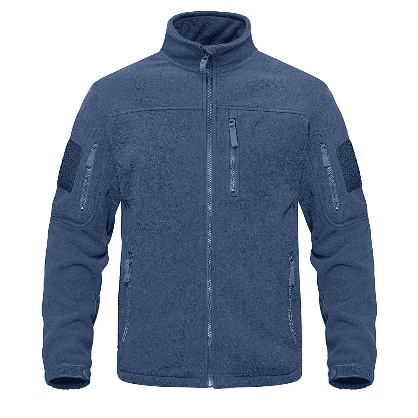 Miesten kokovetoketjullinen fleece-lämpötakki