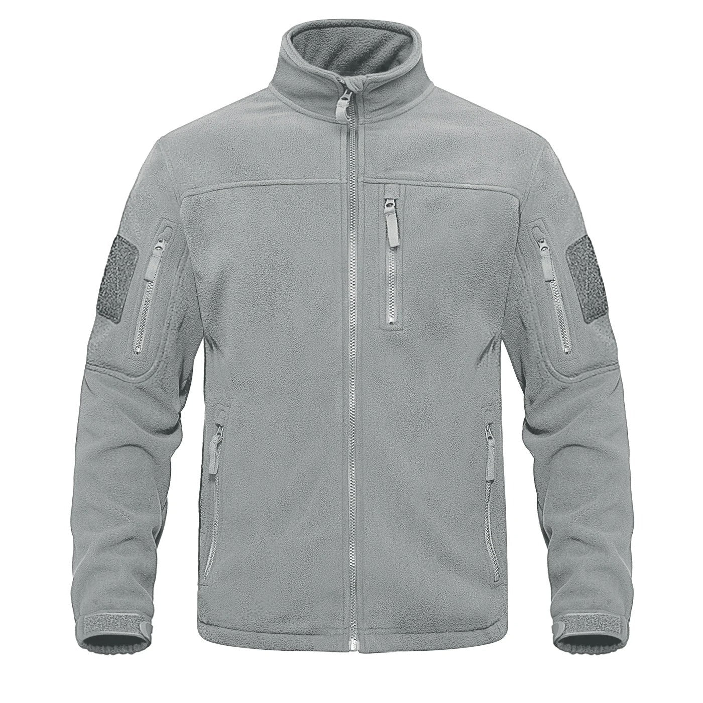Miesten kokovetoketjullinen fleece-lämpötakki