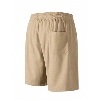 Miesten korderoi-casual-shortsit