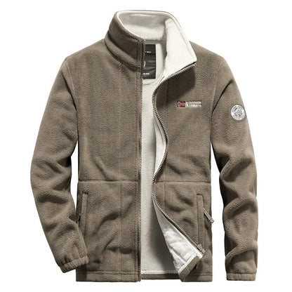 Miesten paksu Polar Fleece takki