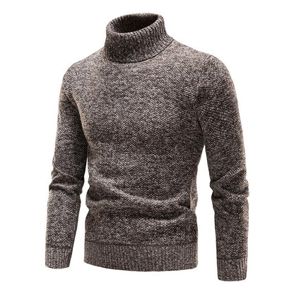 Miesten turtleneck fleece villapaita