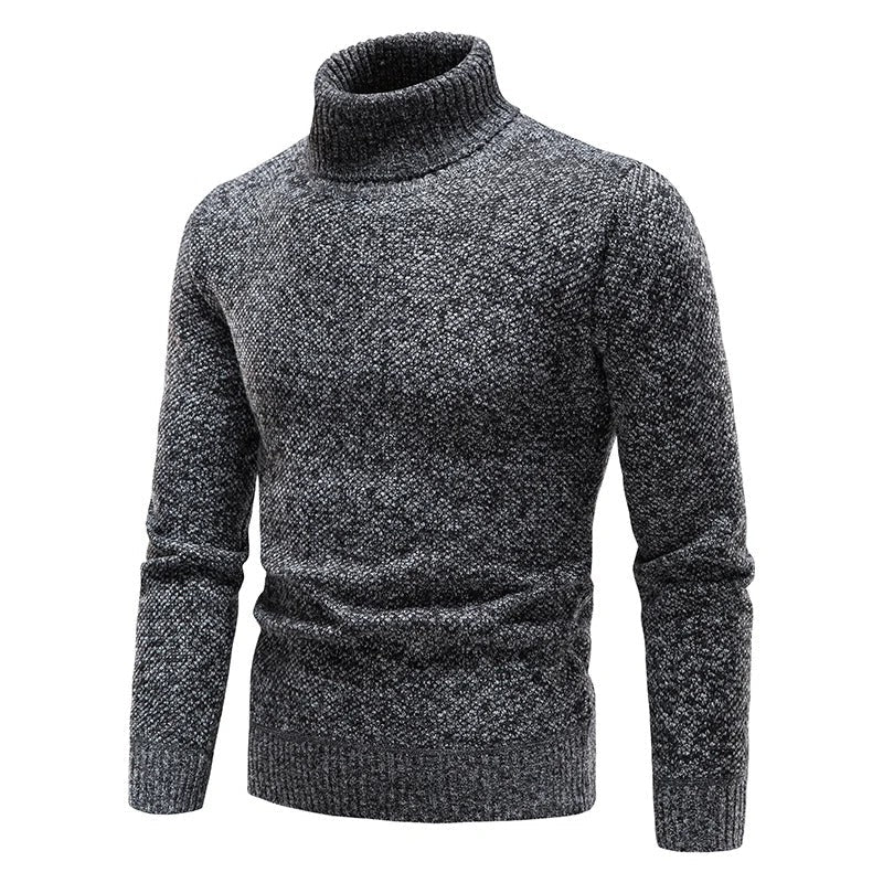 Miesten turtleneck fleece villapaita