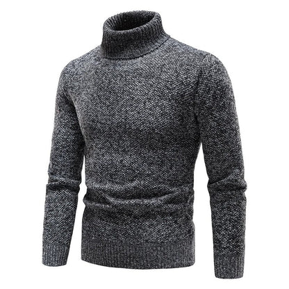 Miesten turtleneck fleece villapaita