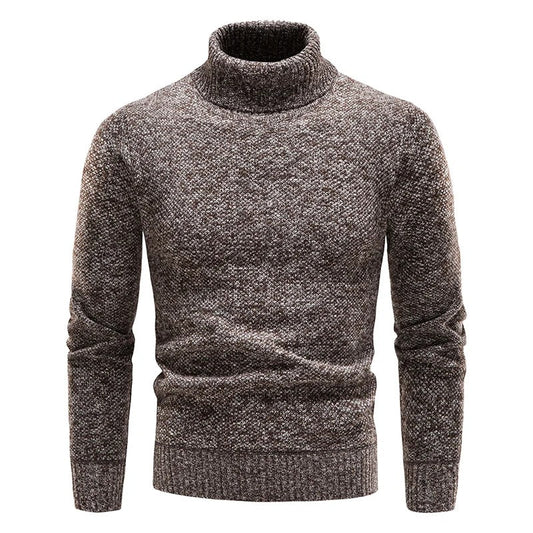 Miesten turtleneck fleece villapaita