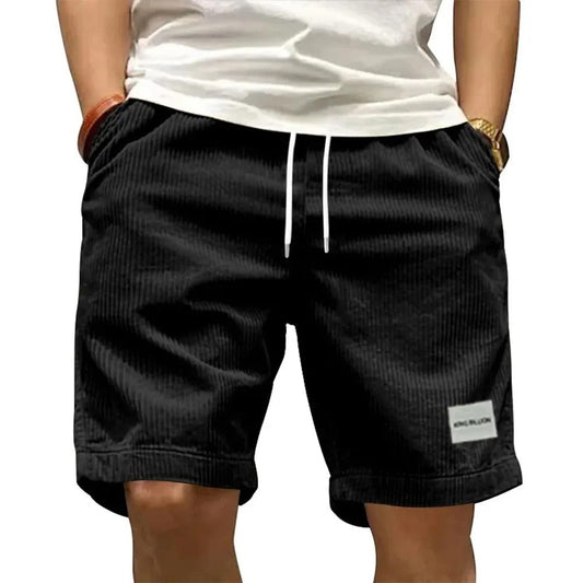 Miesten vintage-corduroy-cargoshortsit
