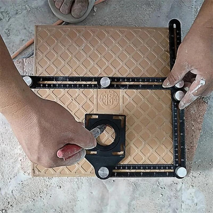 Monikäyttöinen metallinen kulmasäädin