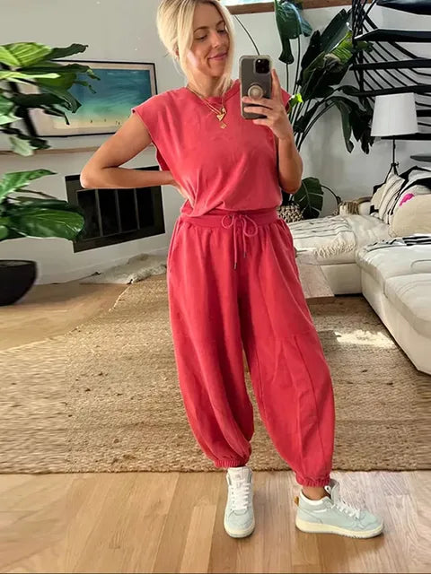Naisille Rento Jumpsuit Avoin Selkä Polyesteri