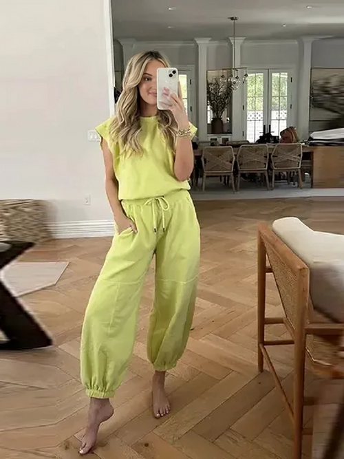 Naisille Rento Jumpsuit Avoin Selkä Polyesteri