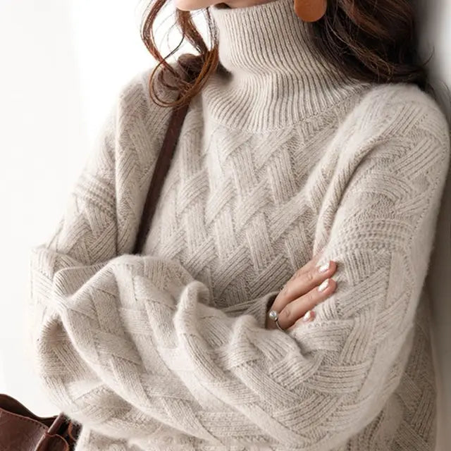 Naisten Cashmere Neulepaita Tyylikäs Mukava Lämpö