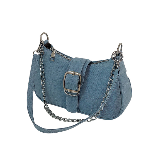 Naisten Denim Crossbody laukku