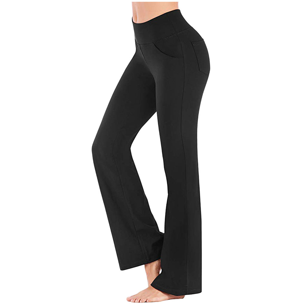 Naisten Flare Bootcut Joogahousut