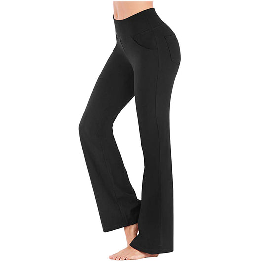 Naisten Flare Bootcut Joogahousut