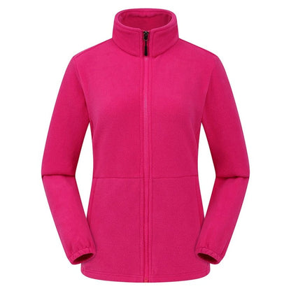 Naisten Fleece Thermal vaellustakki