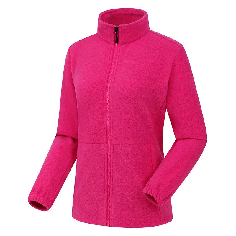 Naisten Fleece Thermal vaellustakki