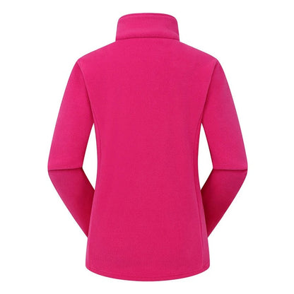 Naisten Fleece Thermal vaellustakki
