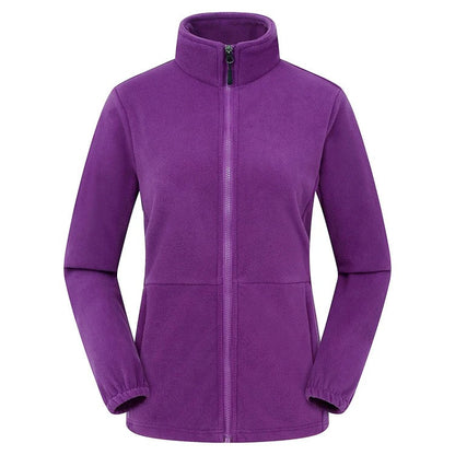 Naisten Fleece Thermal vaellustakki