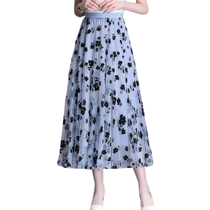 Naisten Floral Mesh hame