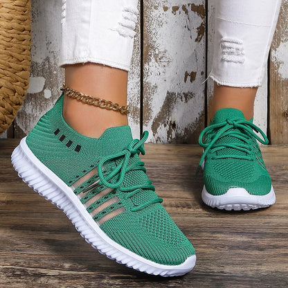 Naisten Hengittävä Neulottu Sneakers