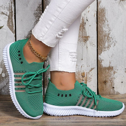 Naisten Hengittävä Neulottu Sneakers