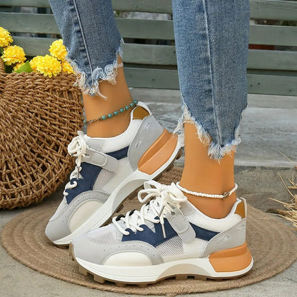 Naisten Hengittävä Värillinen Sneakers