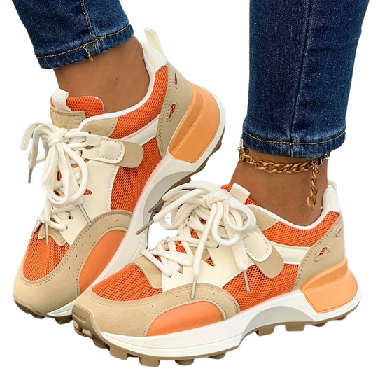 Naisten Hengittävä Värillinen Sneakers