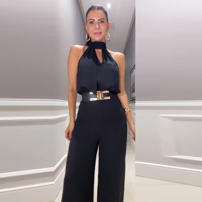 Naisten Jumpsuit Mukava Polyesteri Ergonominen Muotoilu