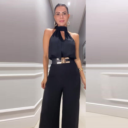 Naisten Jumpsuit Mukava Polyesteri Ergonominen Muotoilu