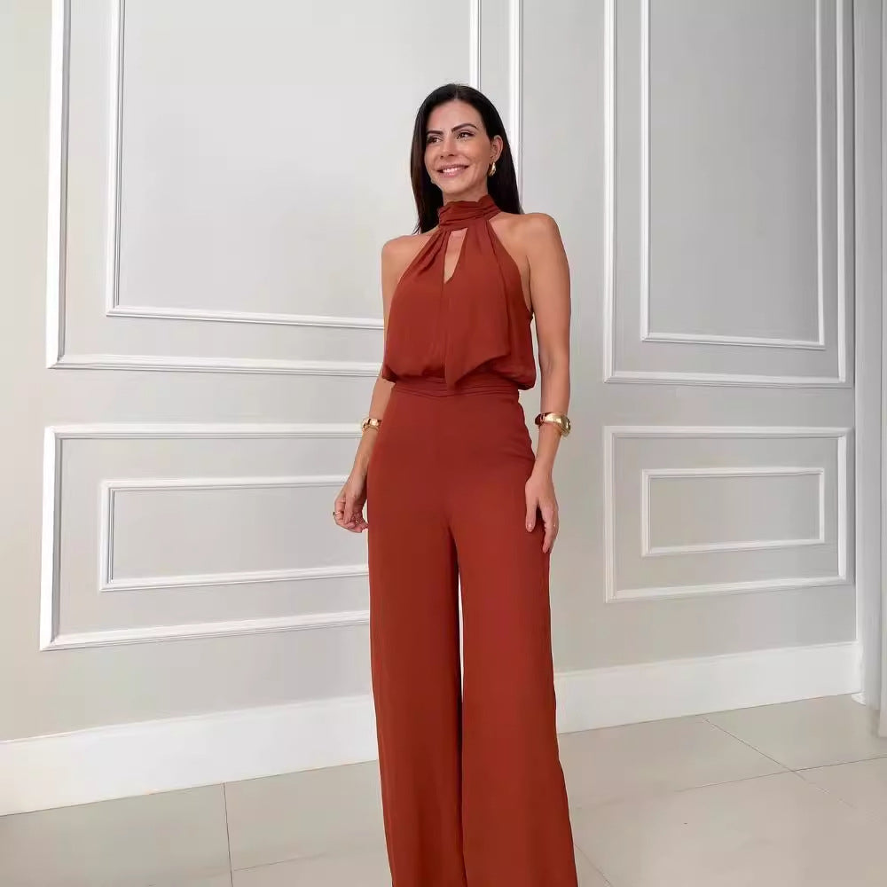 Naisten Jumpsuit Mukava Polyesteri Ergonominen Muotoilu